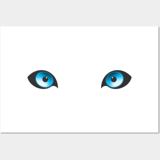 Blue Eyes Posters and Art